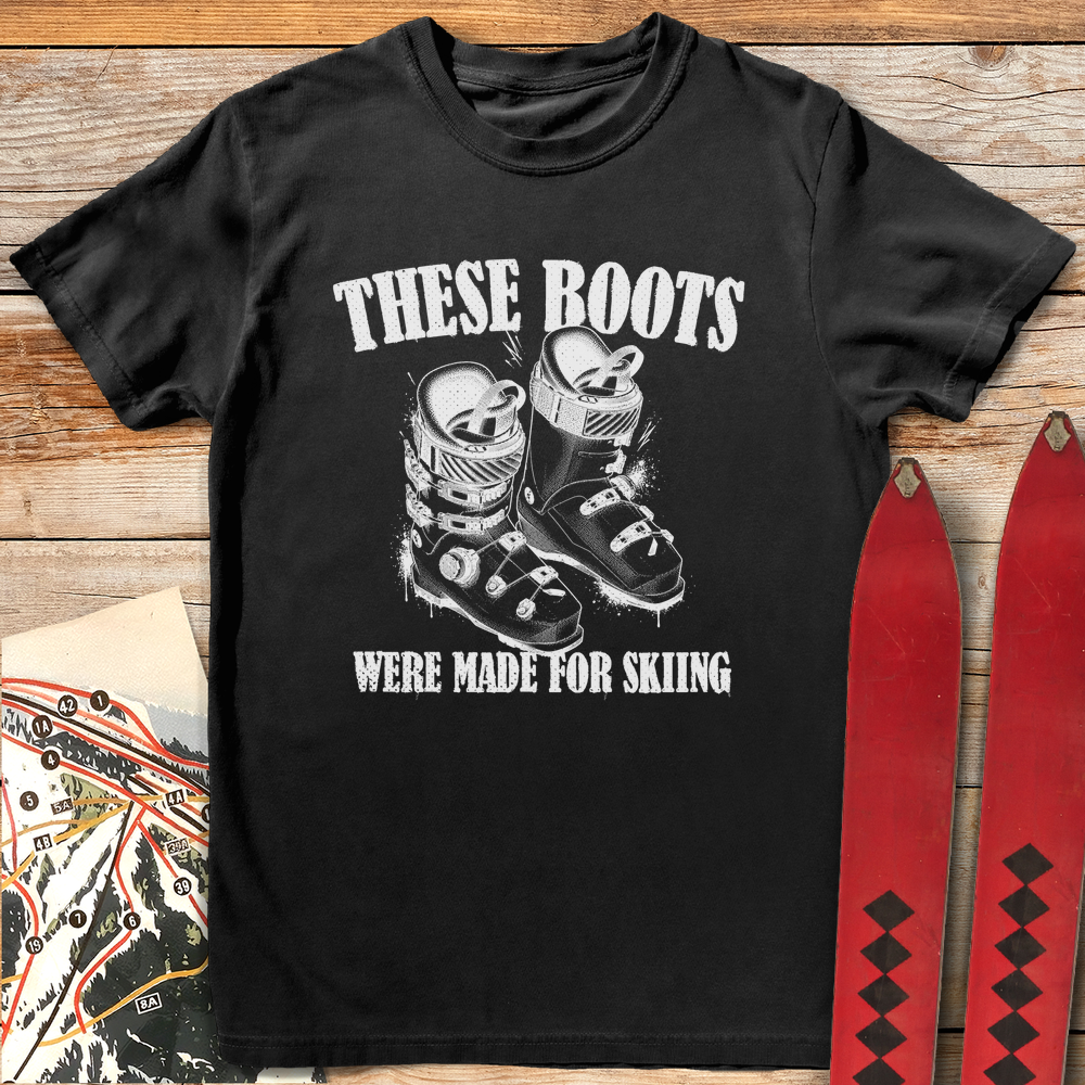 1350 These Boots Ski White - Black