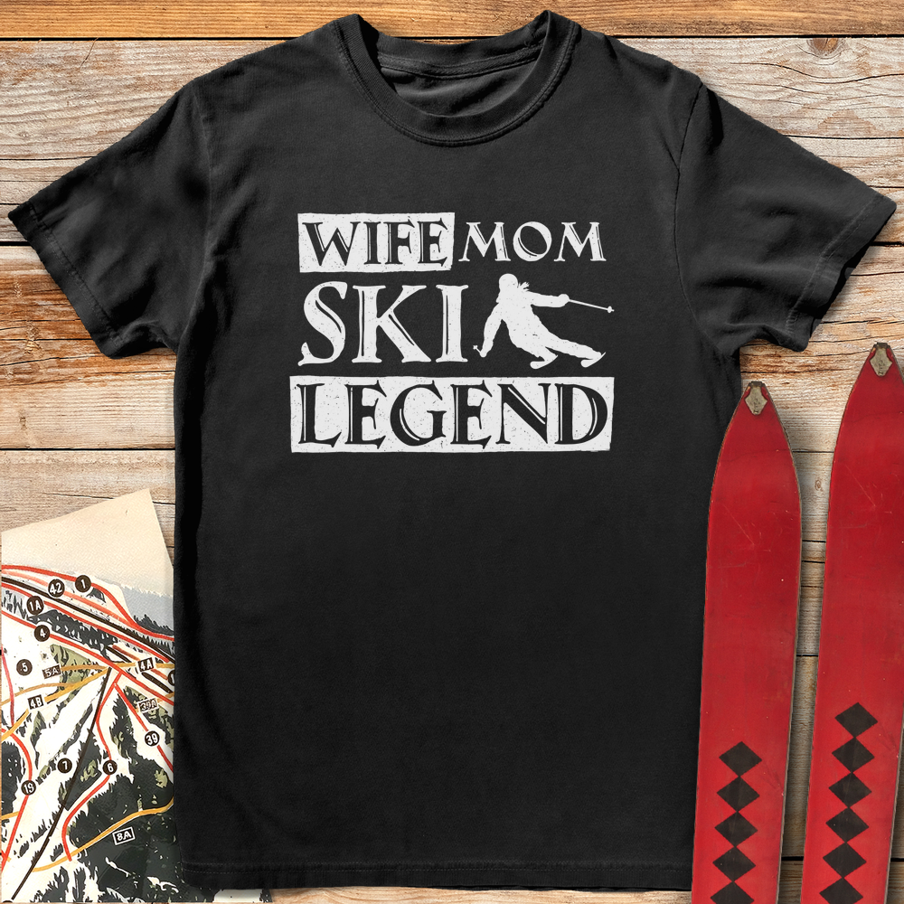 1372 Mom Ski Legend White - Black