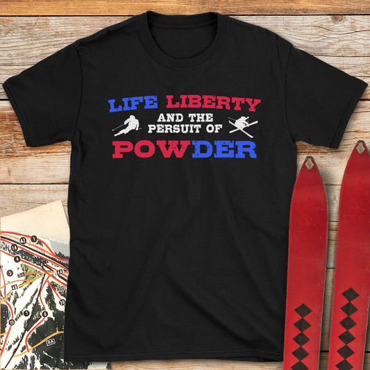 1387 Life Liberty Powder White - Black