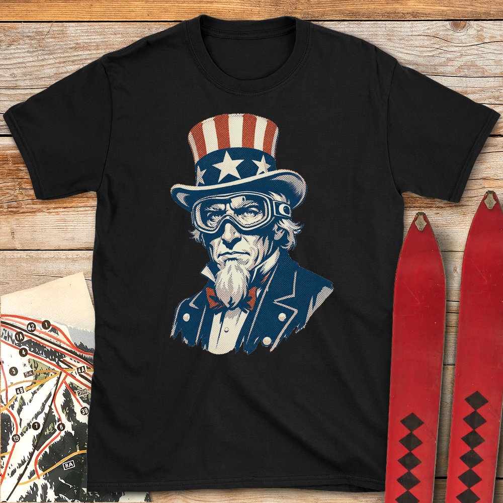 1382 Uncle Same Shreds White - Black