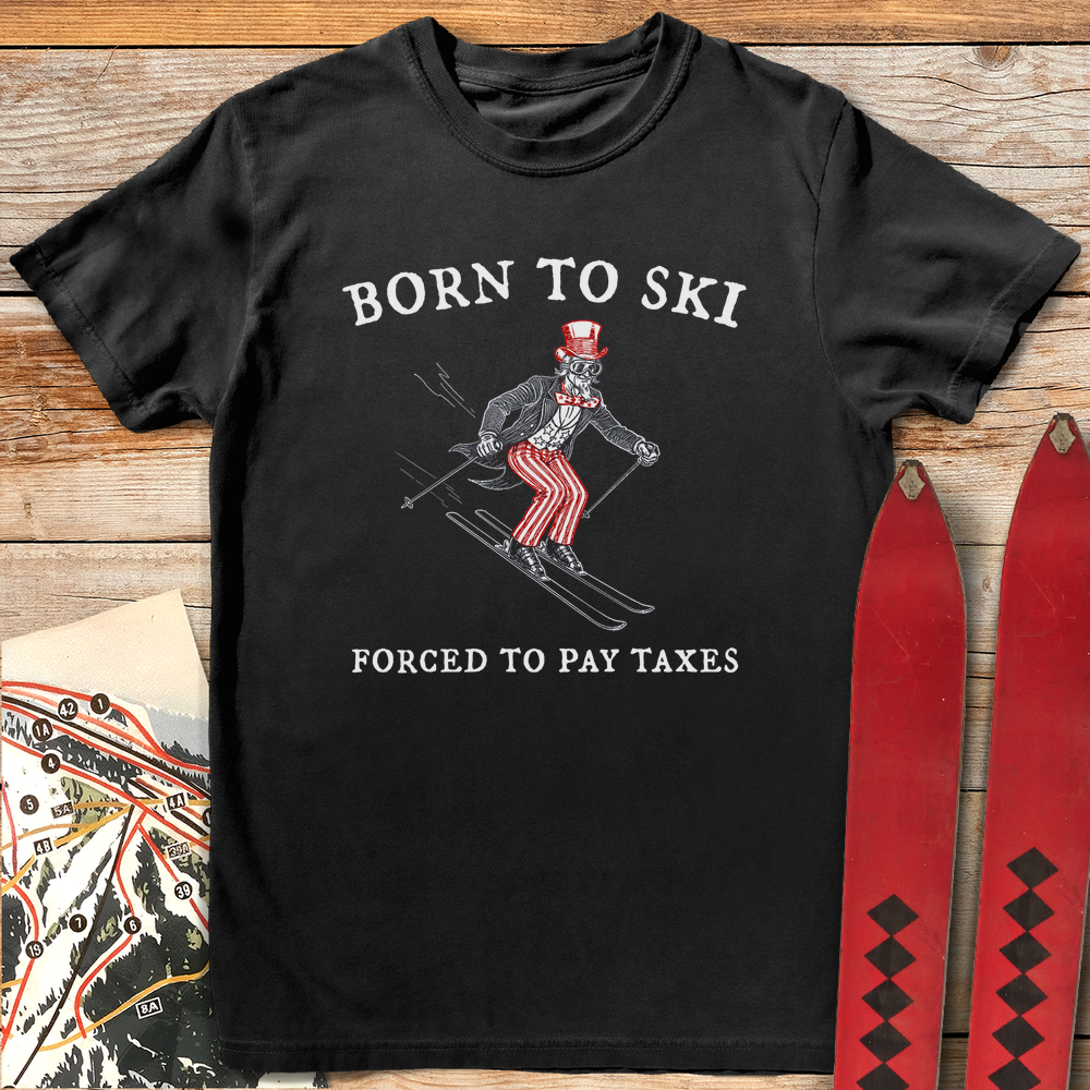 1386 Ski Tax White - Black