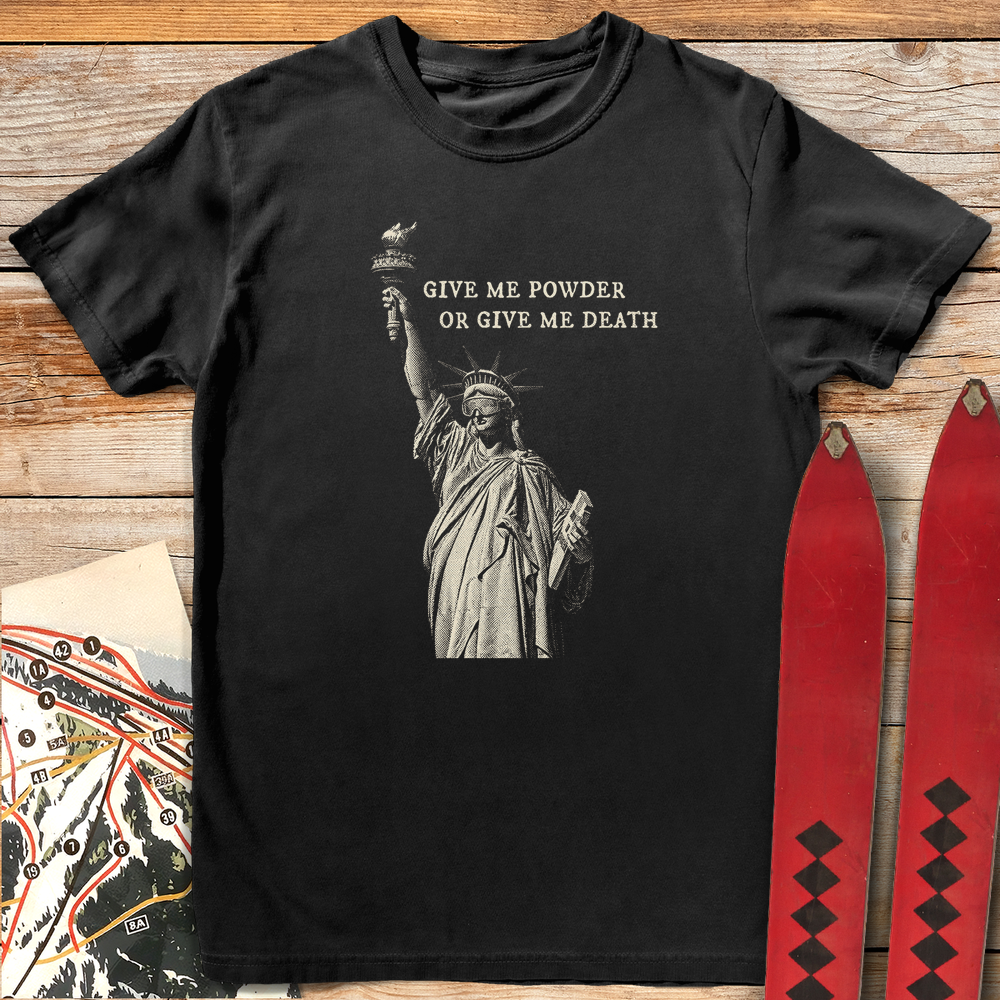1388 Powder Or Death White - Black