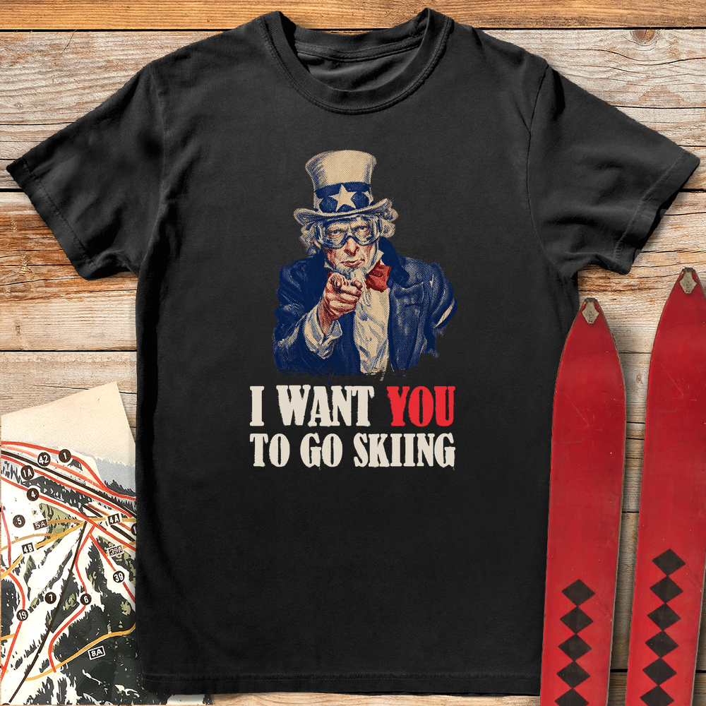 1381 Uncle Sam Request White - Black