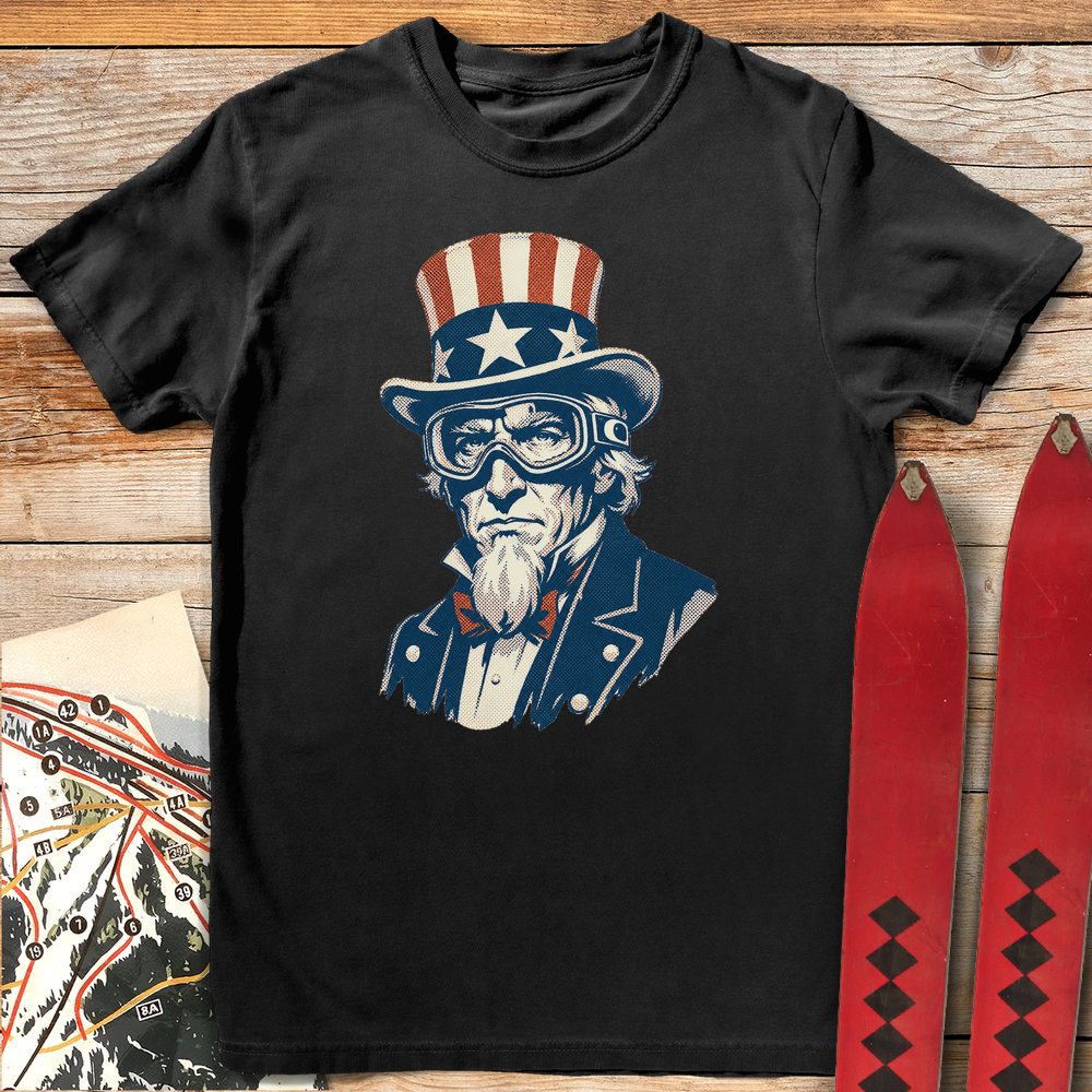 1382 Uncle Same Shreds White - Black