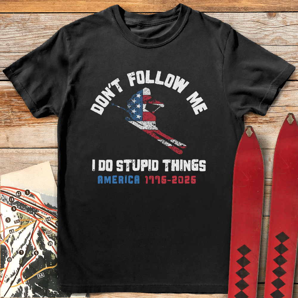 1421 Don T Follow Usa 250 White - Black