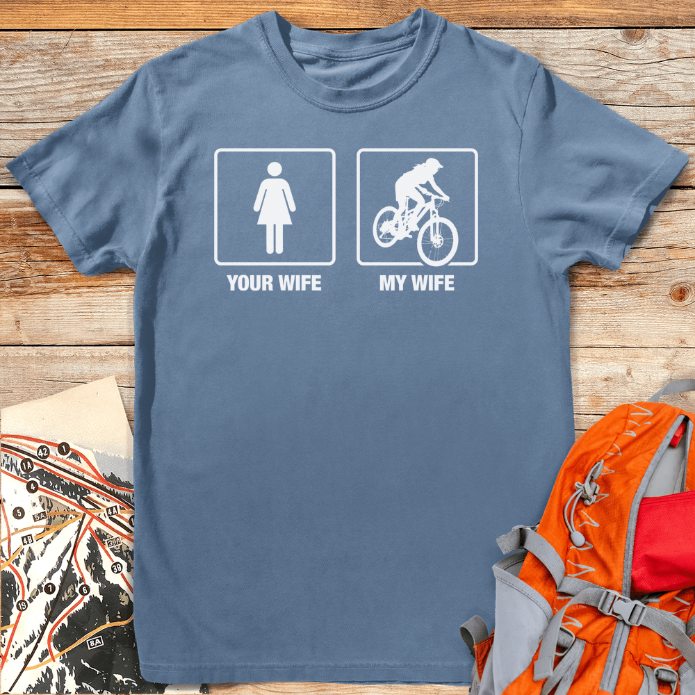 My Wife Bikes - Blue Jean