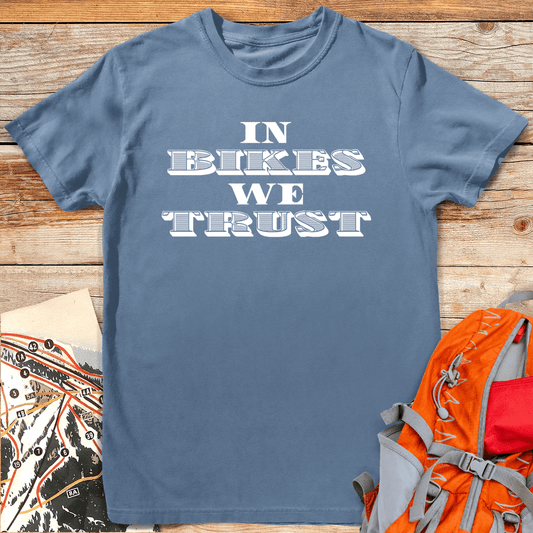 470 In Bikes We Trust - Blue Jean