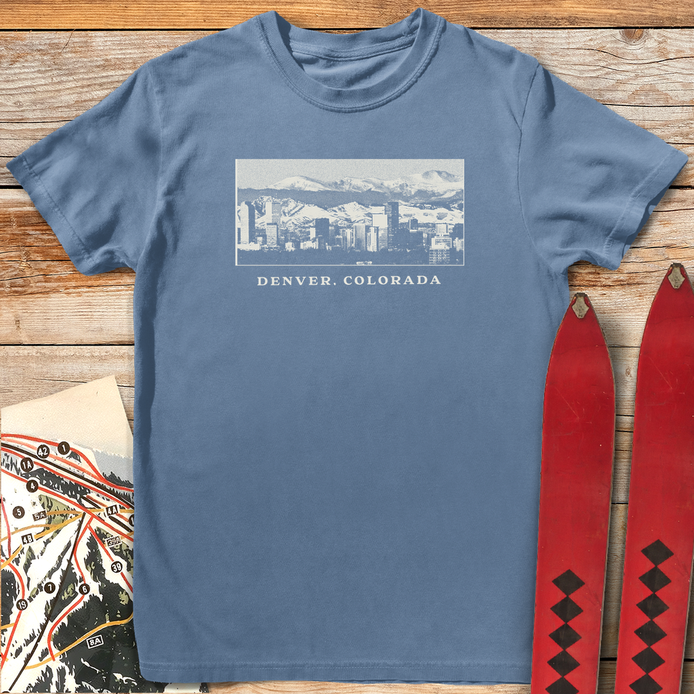 527 Denver Skyline White - Blue Jean
