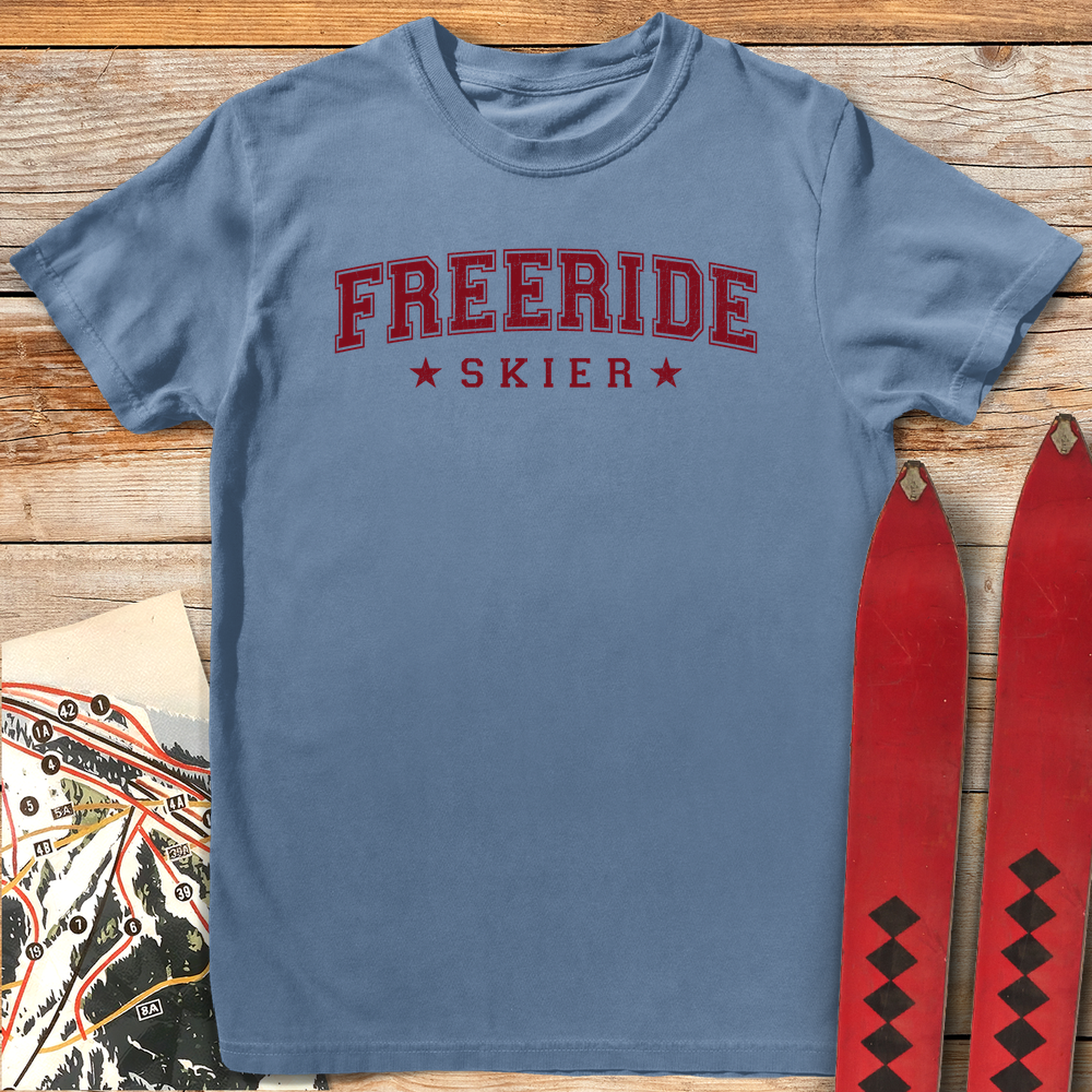 652 Freeride Skier Black - Blue Jean