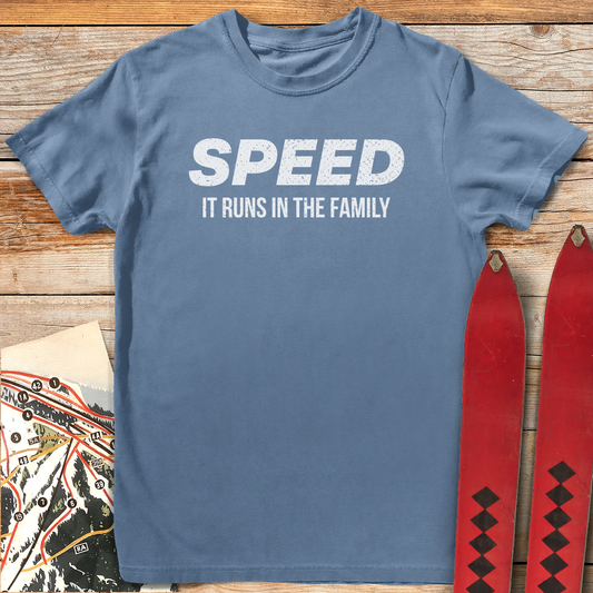 654 Speed Family White - Blue Jean