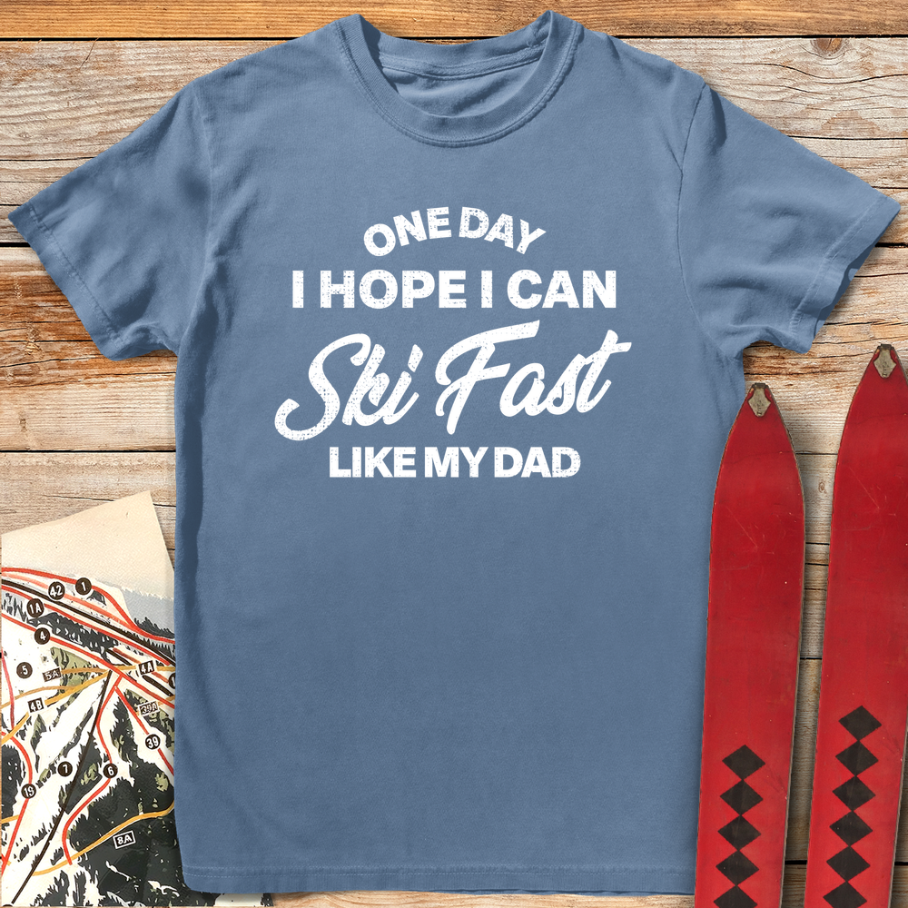 686 One Day I Hope White - Blue Jean