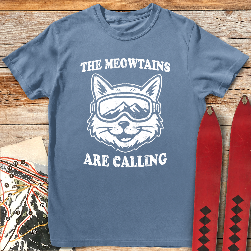 716 Meow Cat White - Blue Jean