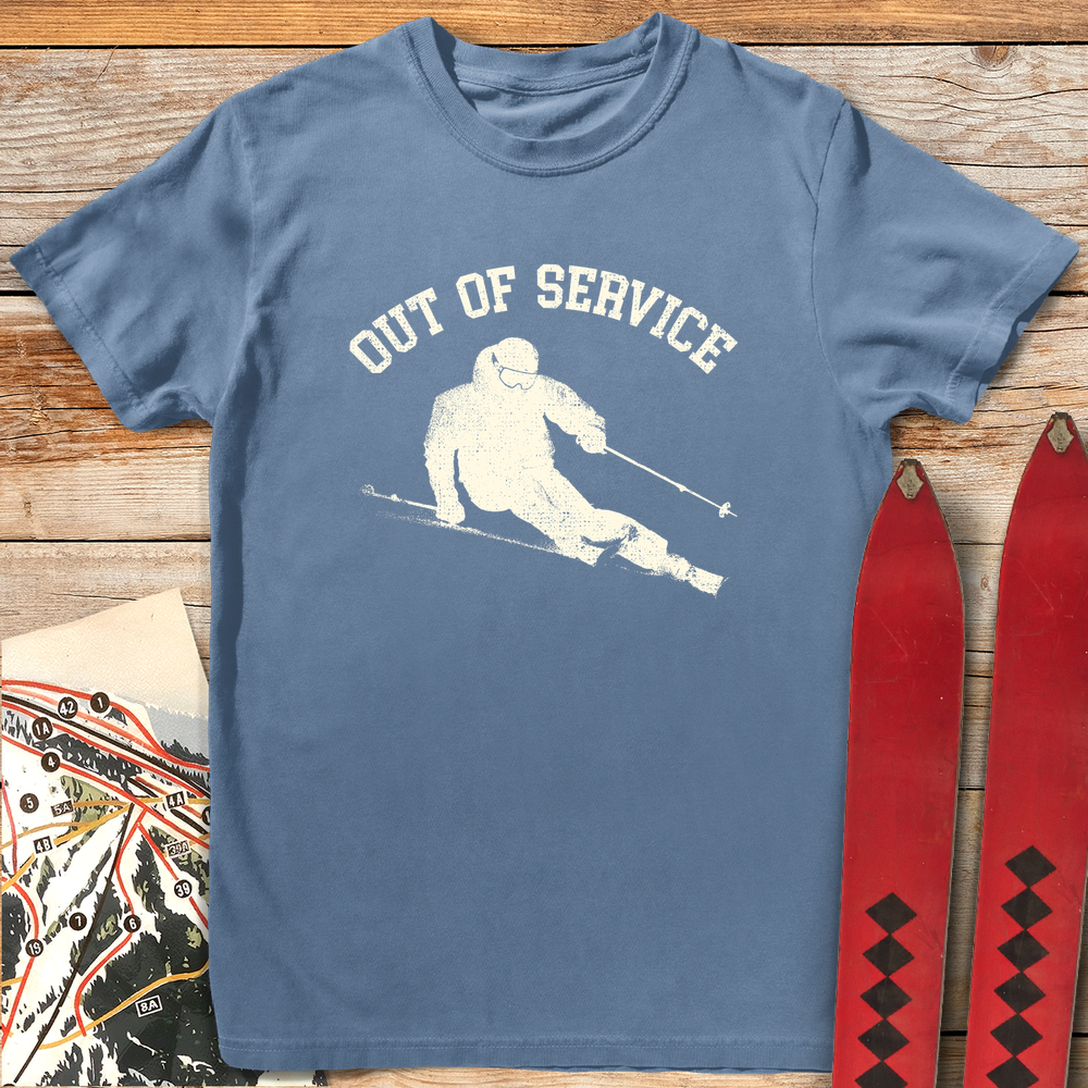 709 Out Of Service White - Blue Jean