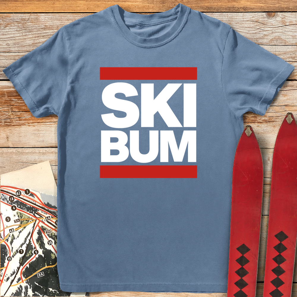 773 Run Ski Bum White - Blue Jean