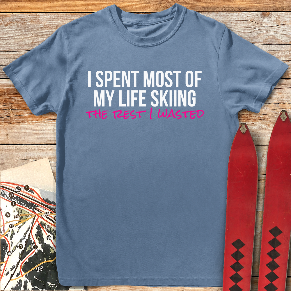 792 Good Life White - Blue Jean