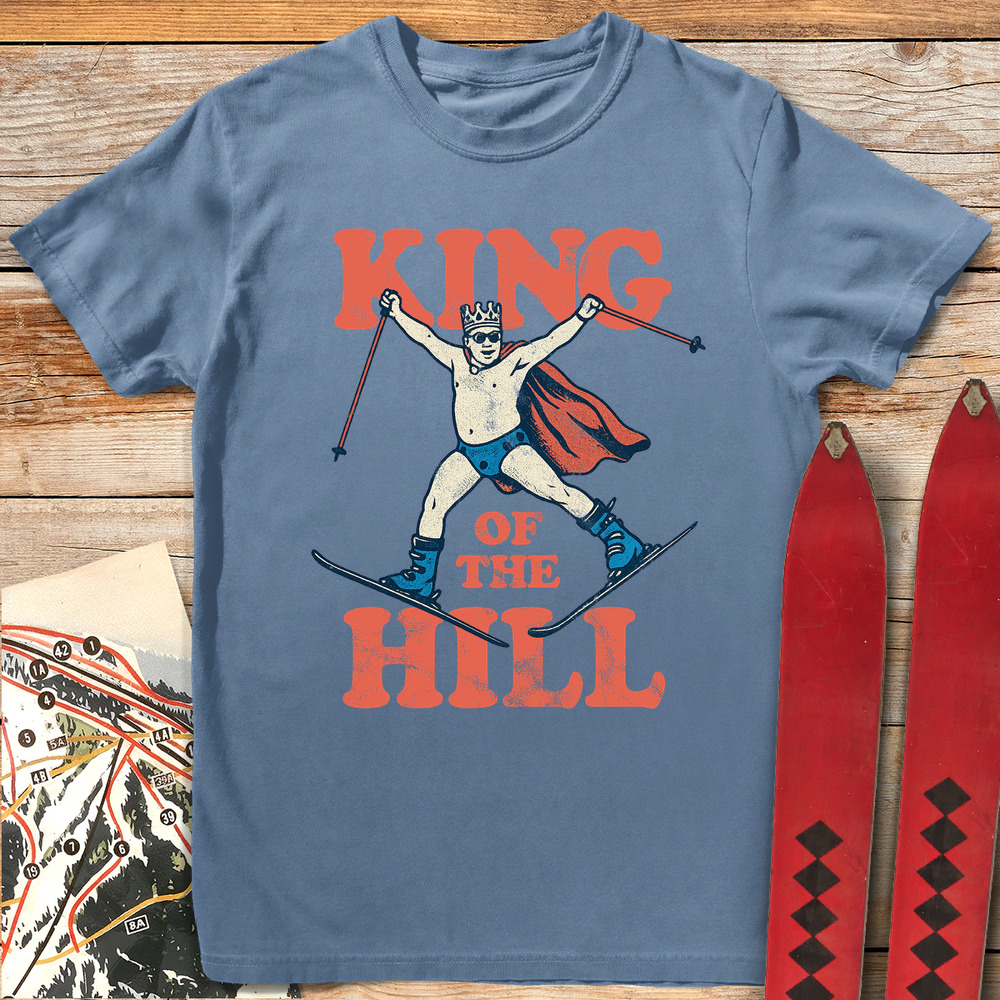 806 King Of The Hill White - Blue Jean