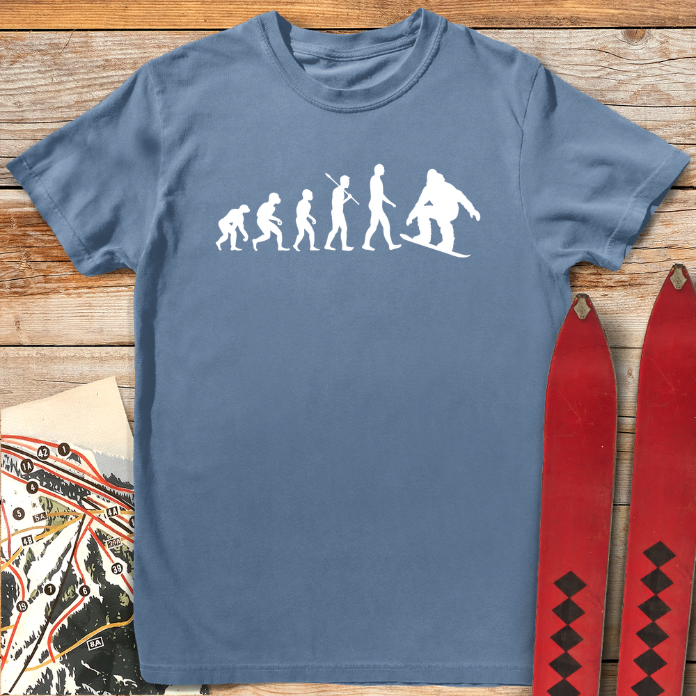 846 Snowboard Evolution White - Blue Jean