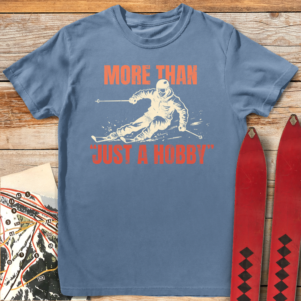 836 Just A Hobby White - Blue Jean