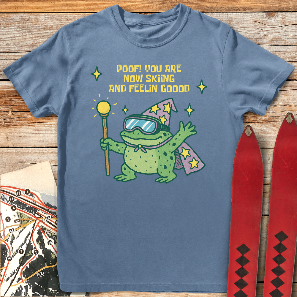 832 Poof Now U Ski White - Blue Jean