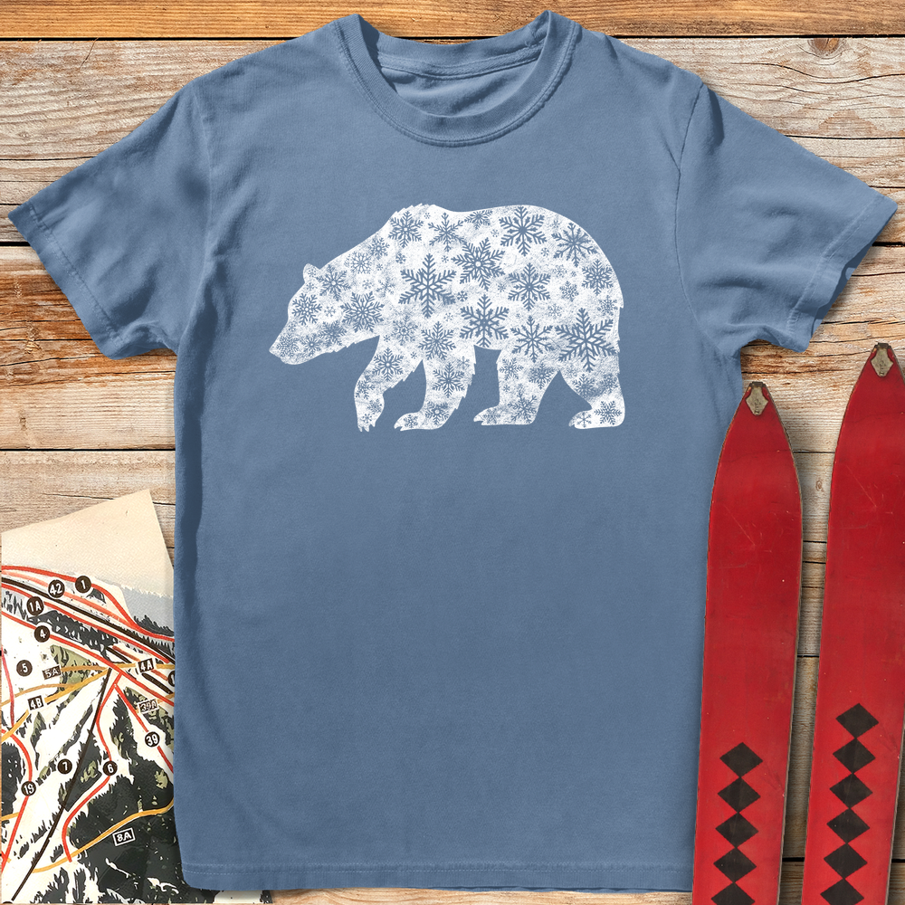 869 Snowbear White - Blue Jean