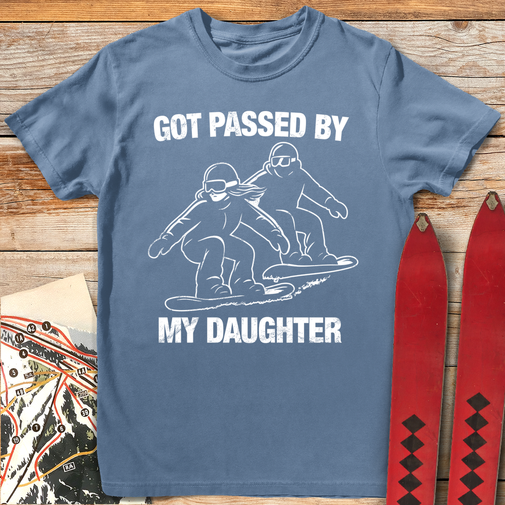 863 Passed By Daughter Snowboard White - Blue Jean