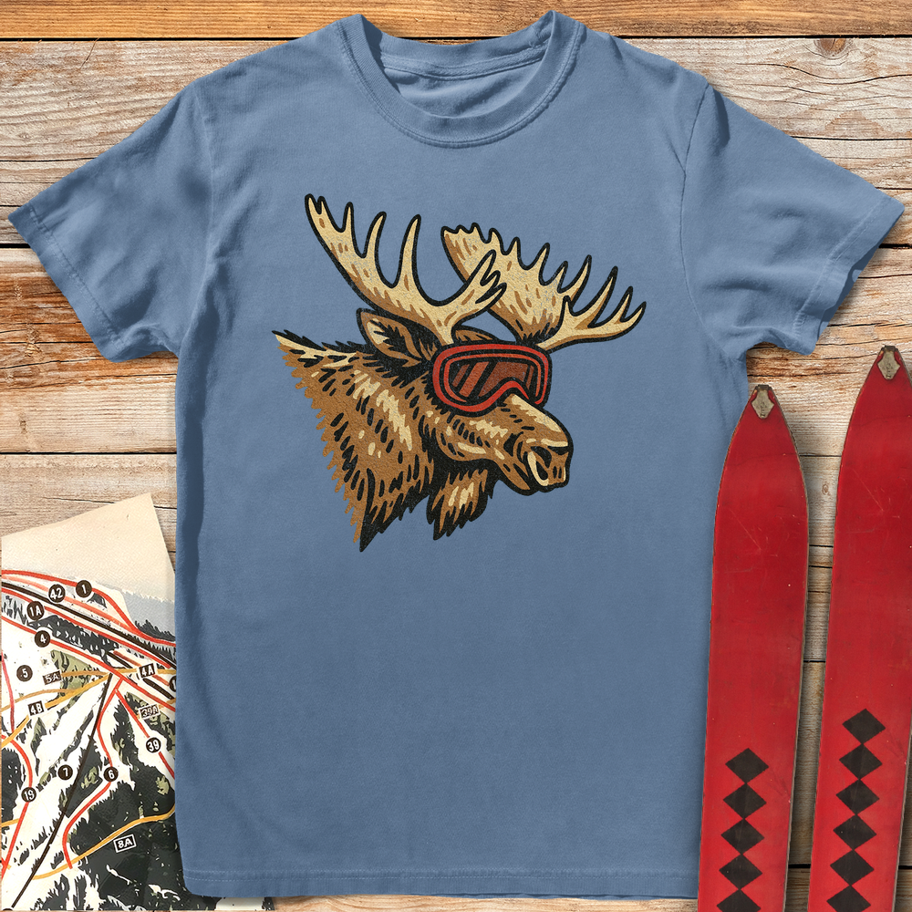 890 Ready Set Moose - Blue Jean