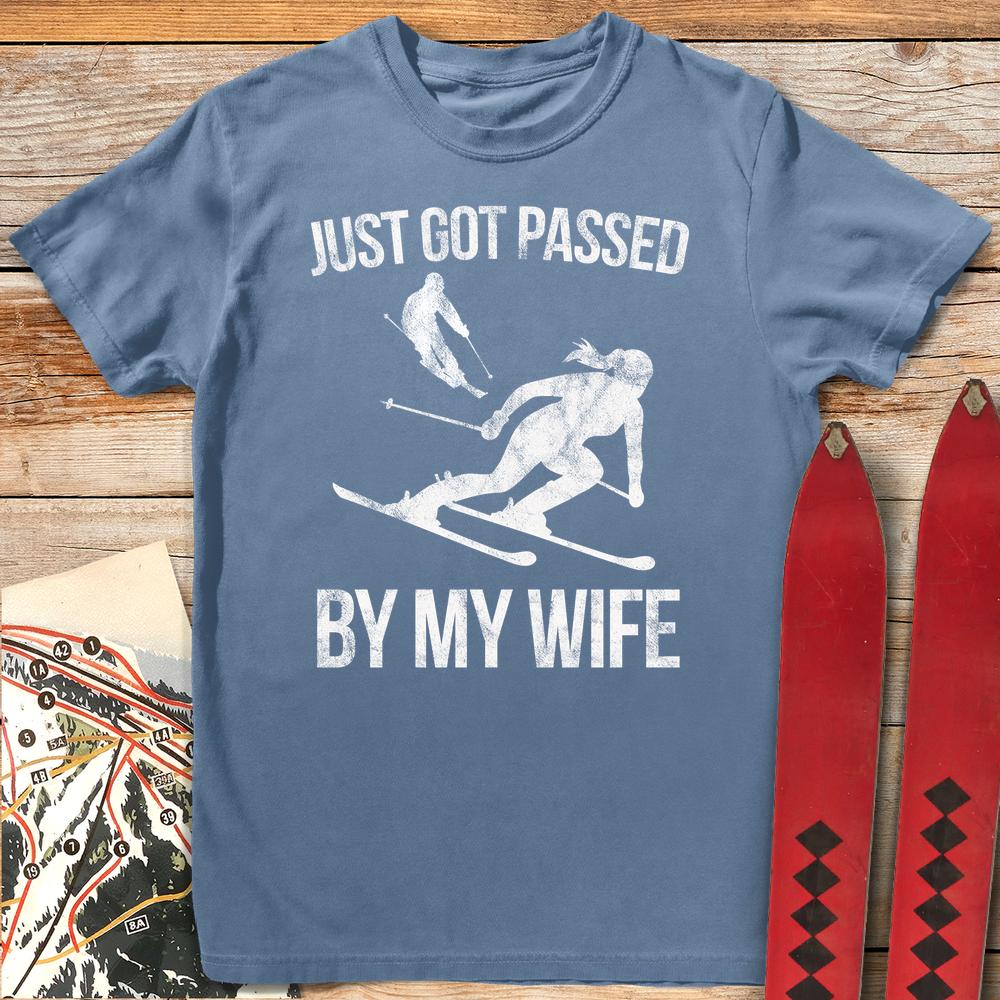 867 Passed By My Wife White - Blue Jean