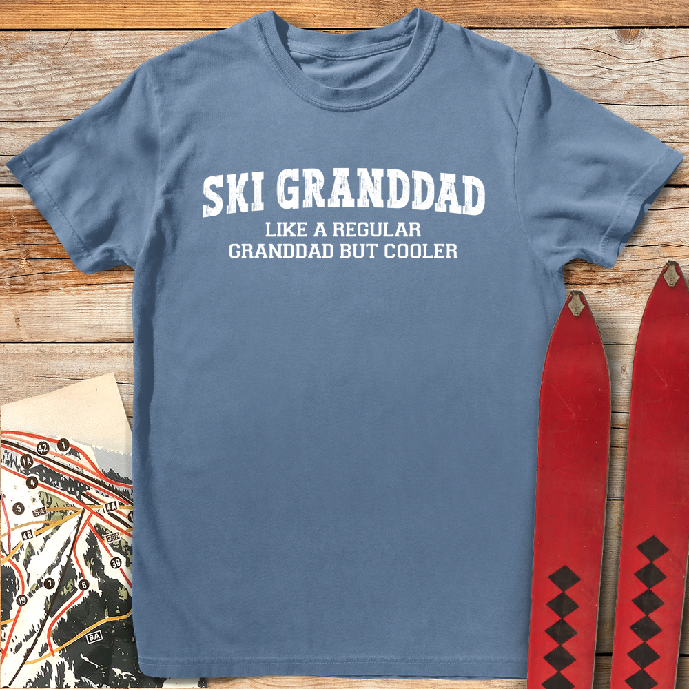 755 Ski Granddad White - Blue Jean