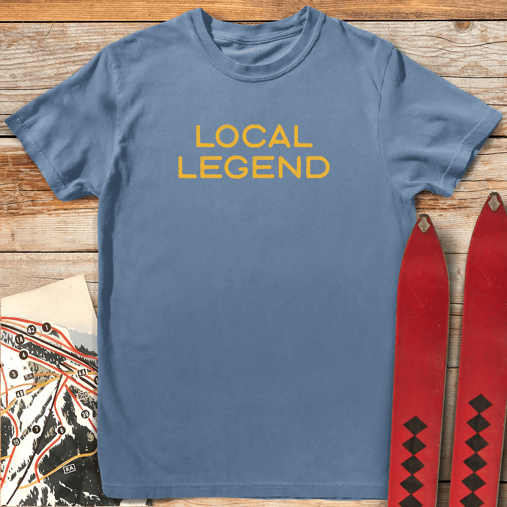 918 Local Legend White - Blue Jean