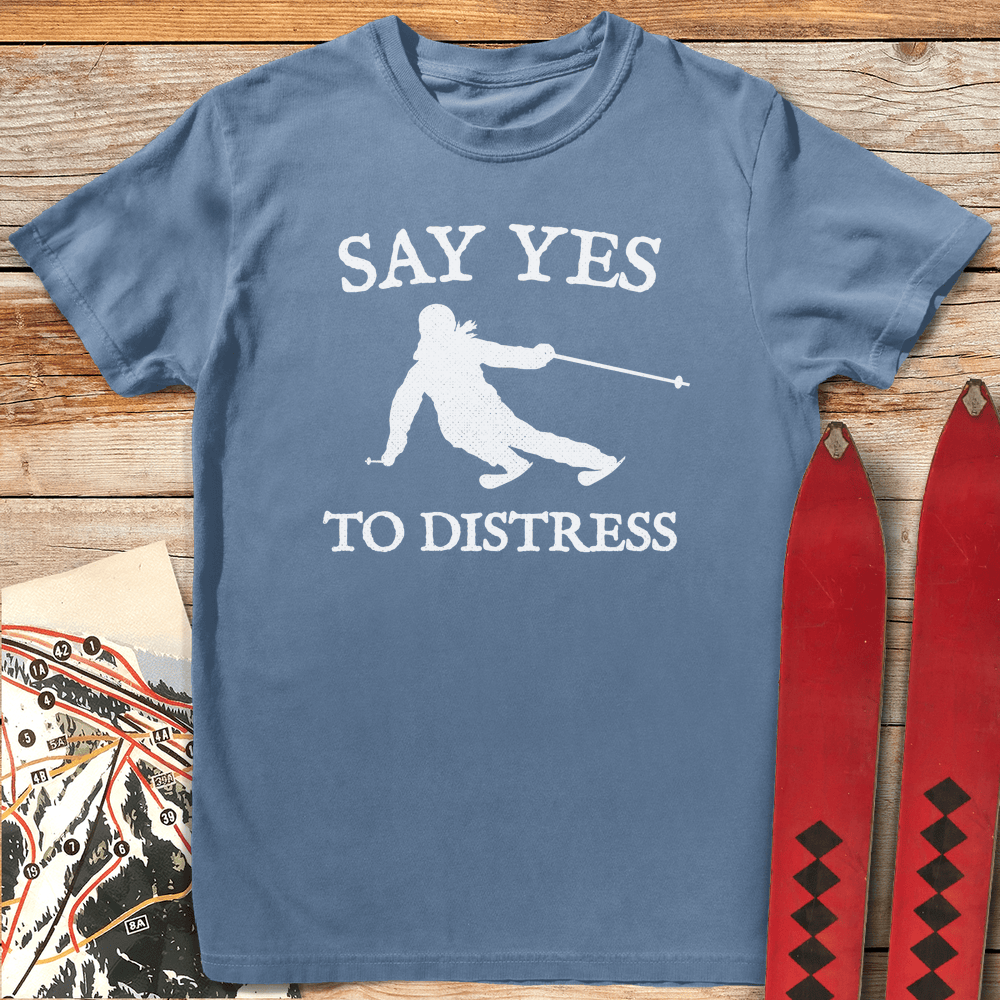 904 Yes To Distress White - Blue Jean