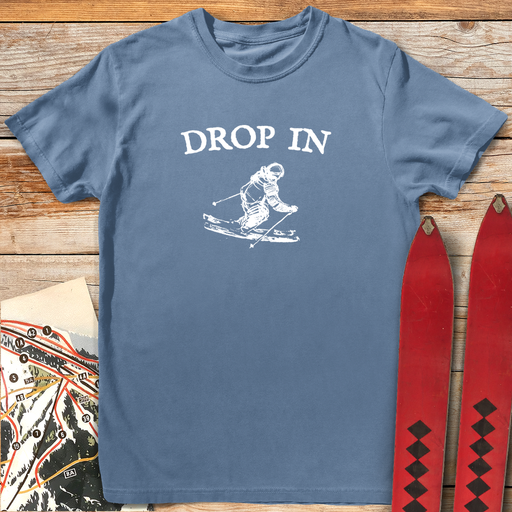 947 Drop In White - Blue Jean