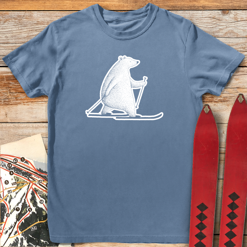 949 Bear Ski White - Blue Jean