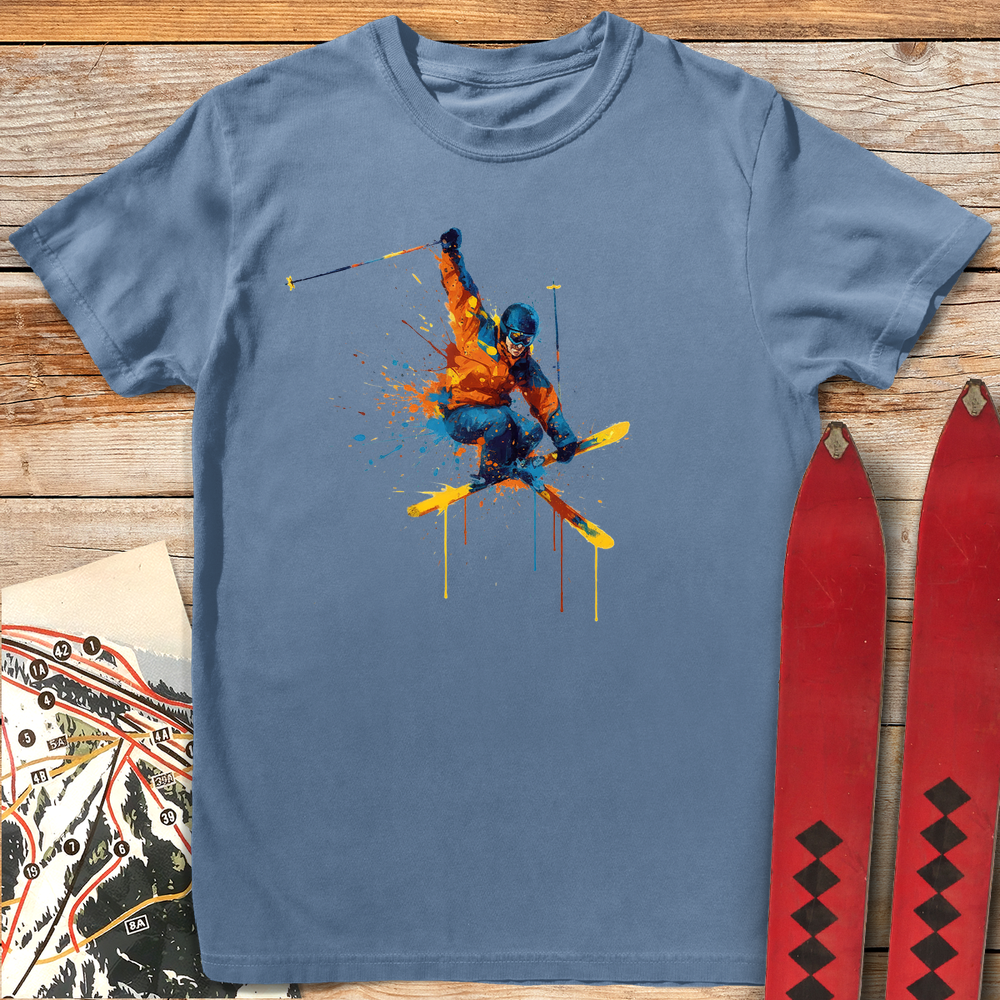 1026 Splash Mute Grab - Blue Jean