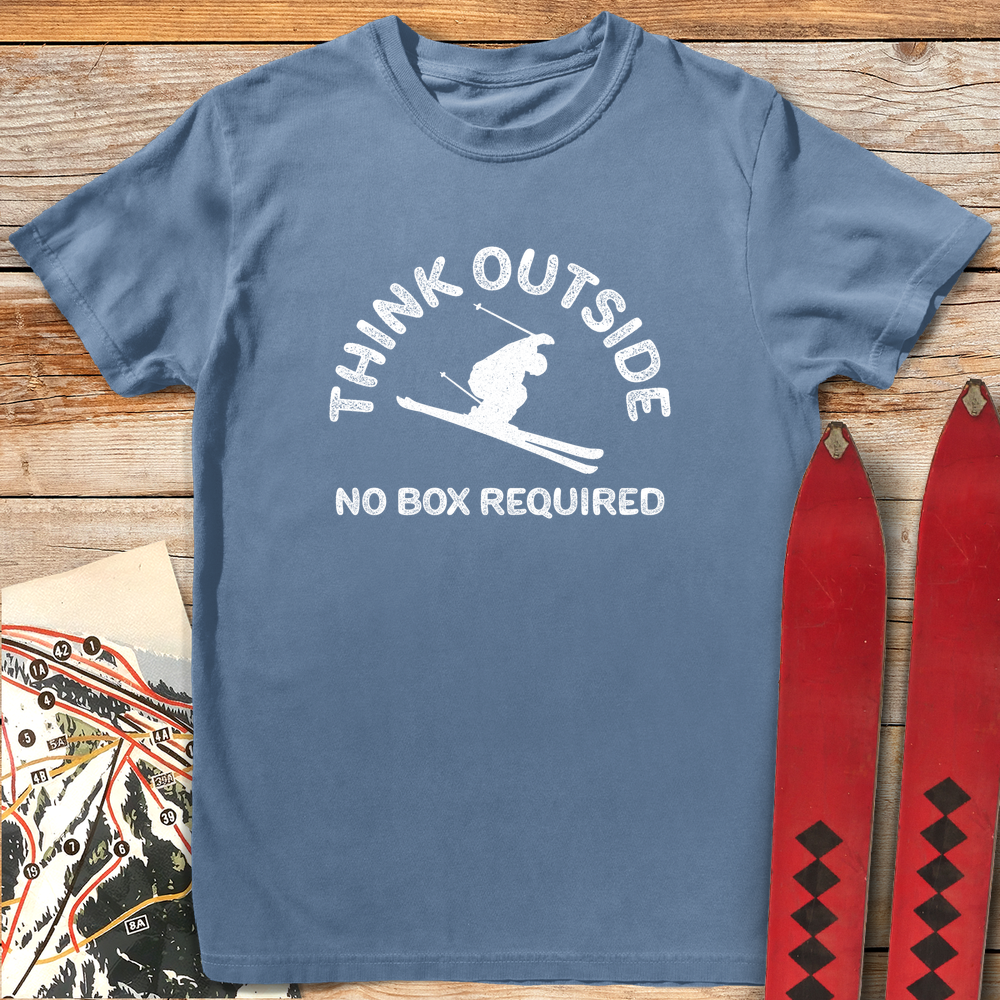 1020 Think Outside Ski White - Blue Jean