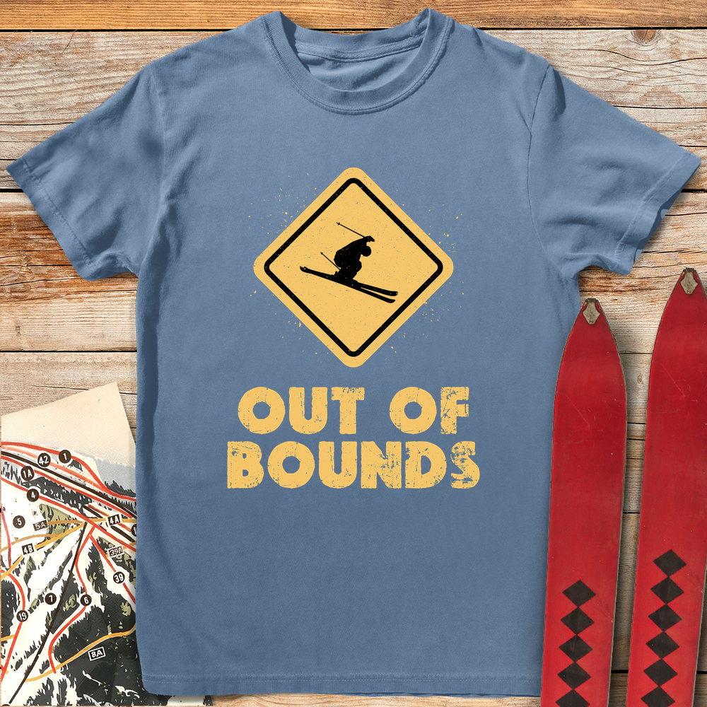 1003 Out Of Bounds White - Blue Jean