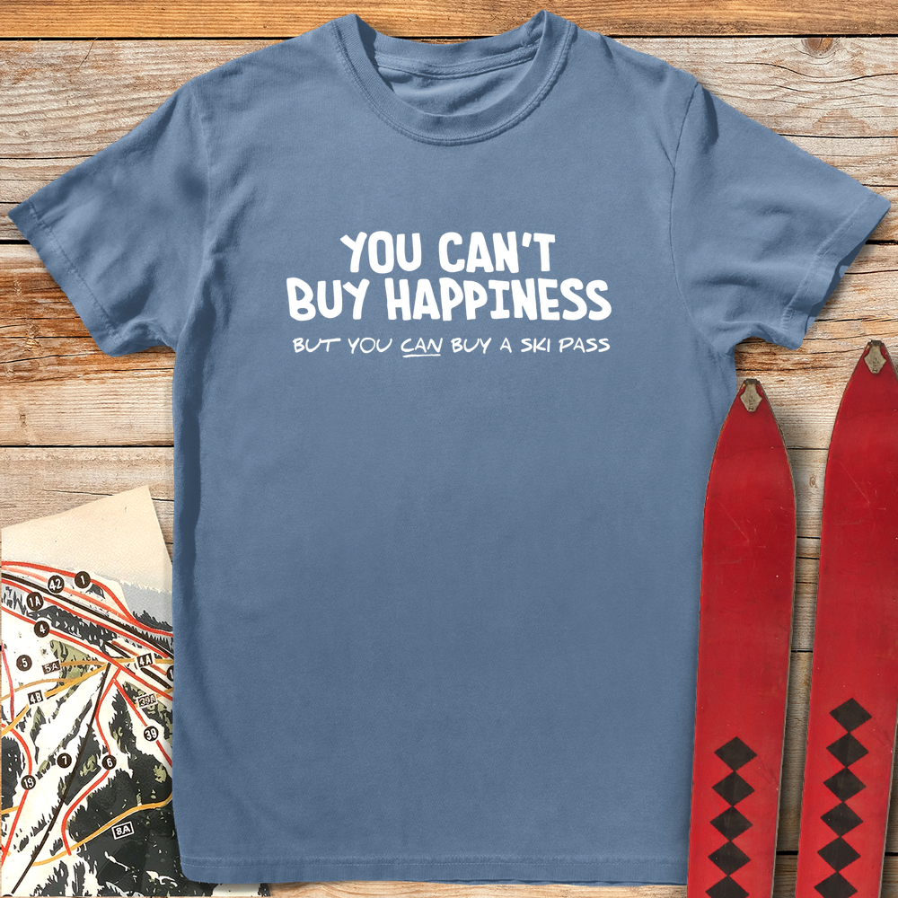1110 Buy A Ski Pass White - Blue Jean