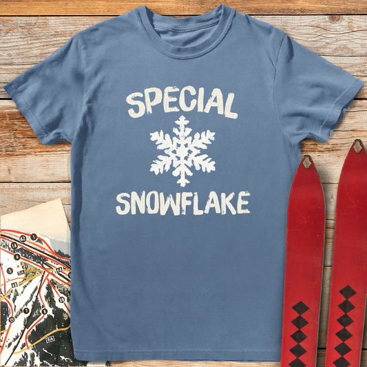 1128 Special Snowflake White - Blue Jean
