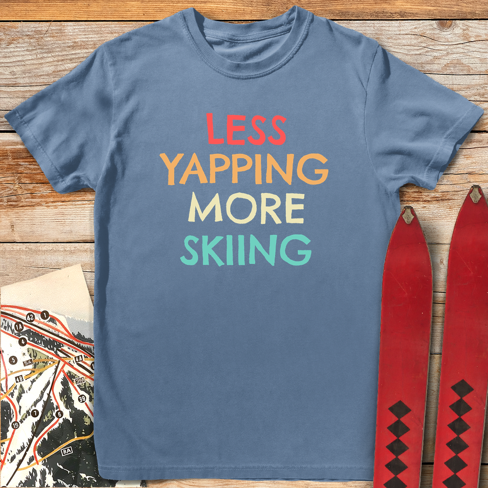 1138 Yap Less Ski More White - Blue Jean