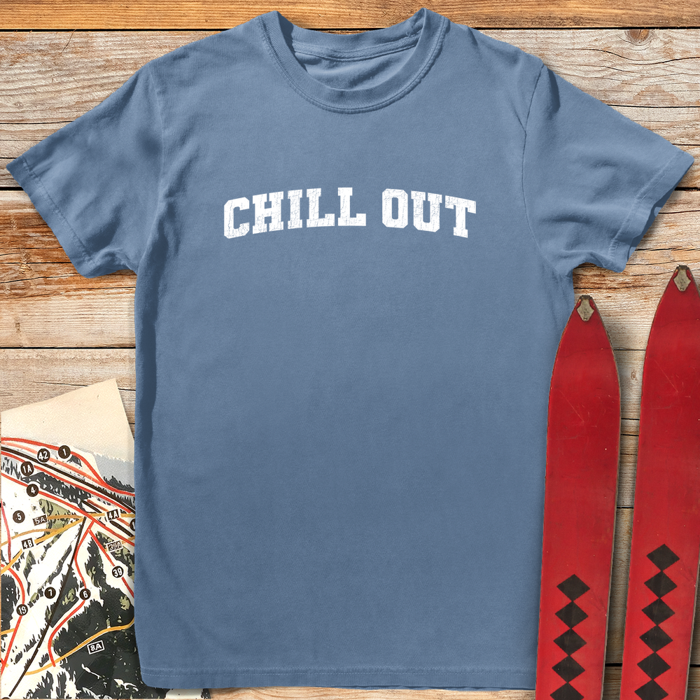 1132 Chill Out White - Blue Jean