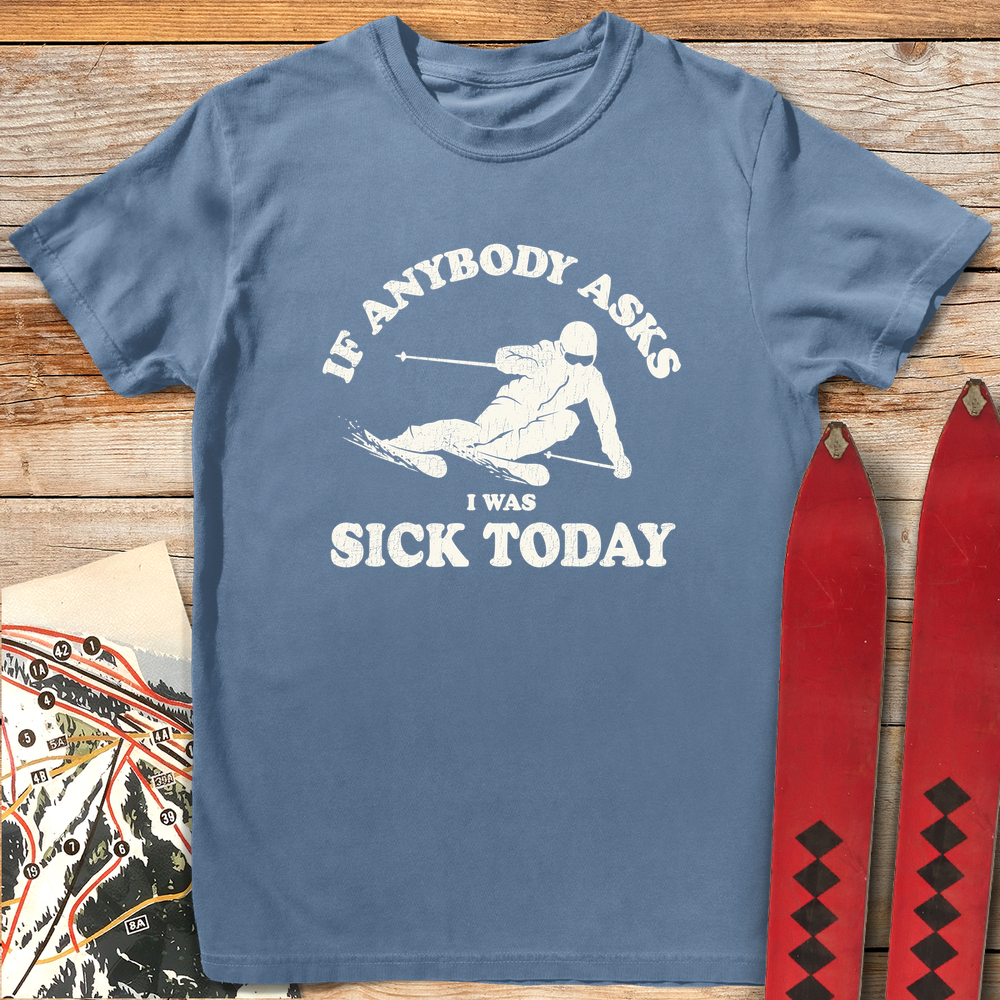 1160 I Was Sick White - Blue Jean