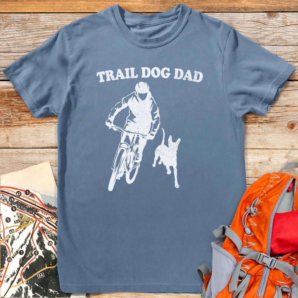 1190 Trail Dog Dad White - Blue Jean