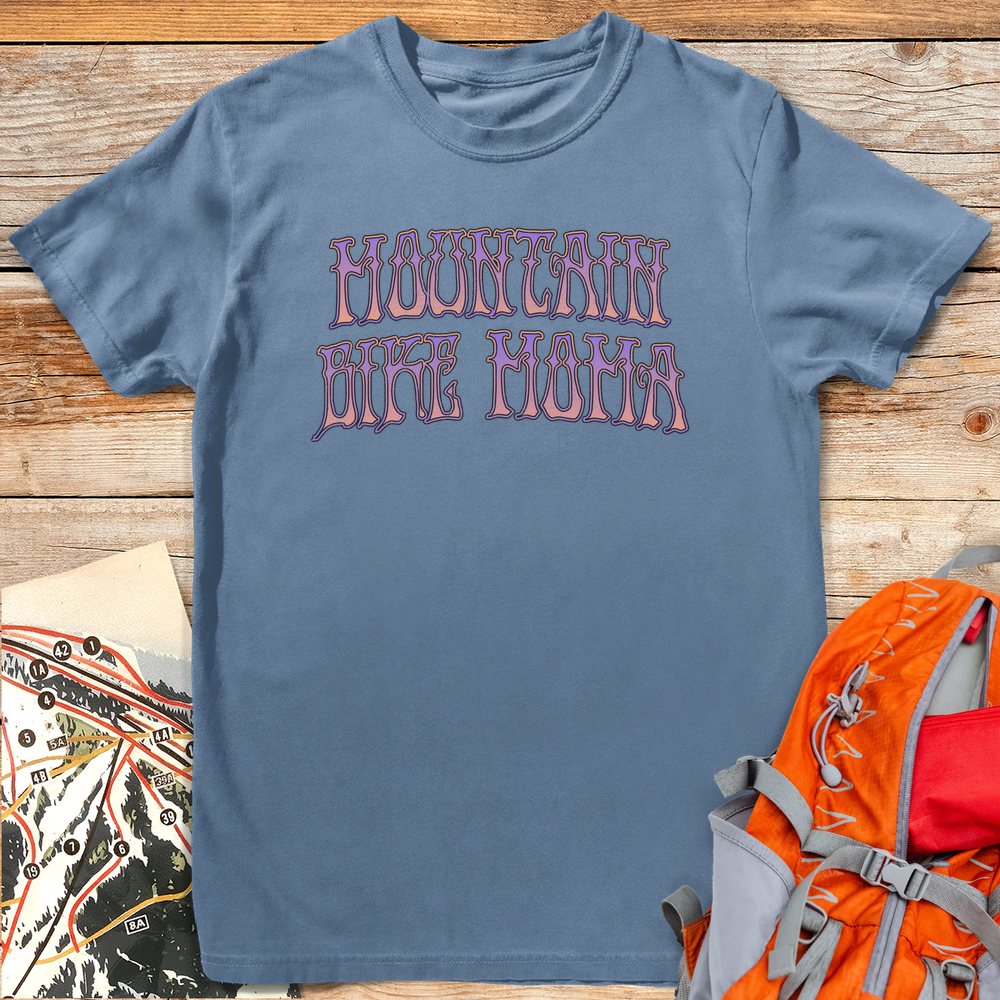 1231 Groovy Mtn Bike Mama - Blue Jean