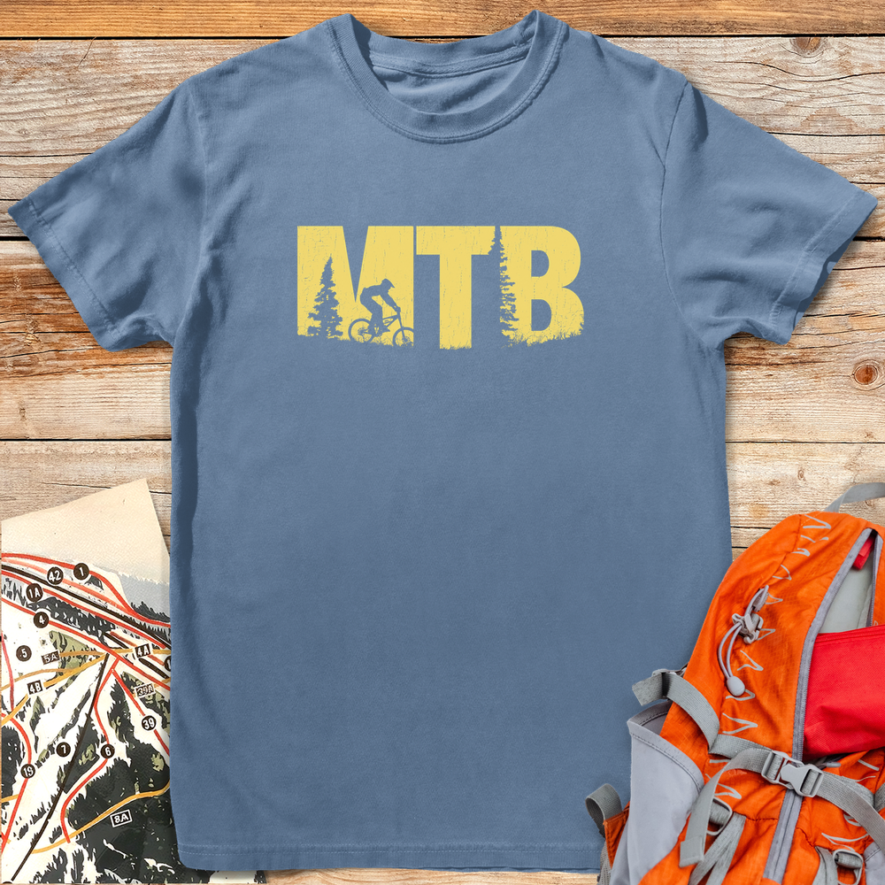 1230 Mtb Landscape Profile White - Blue Jean