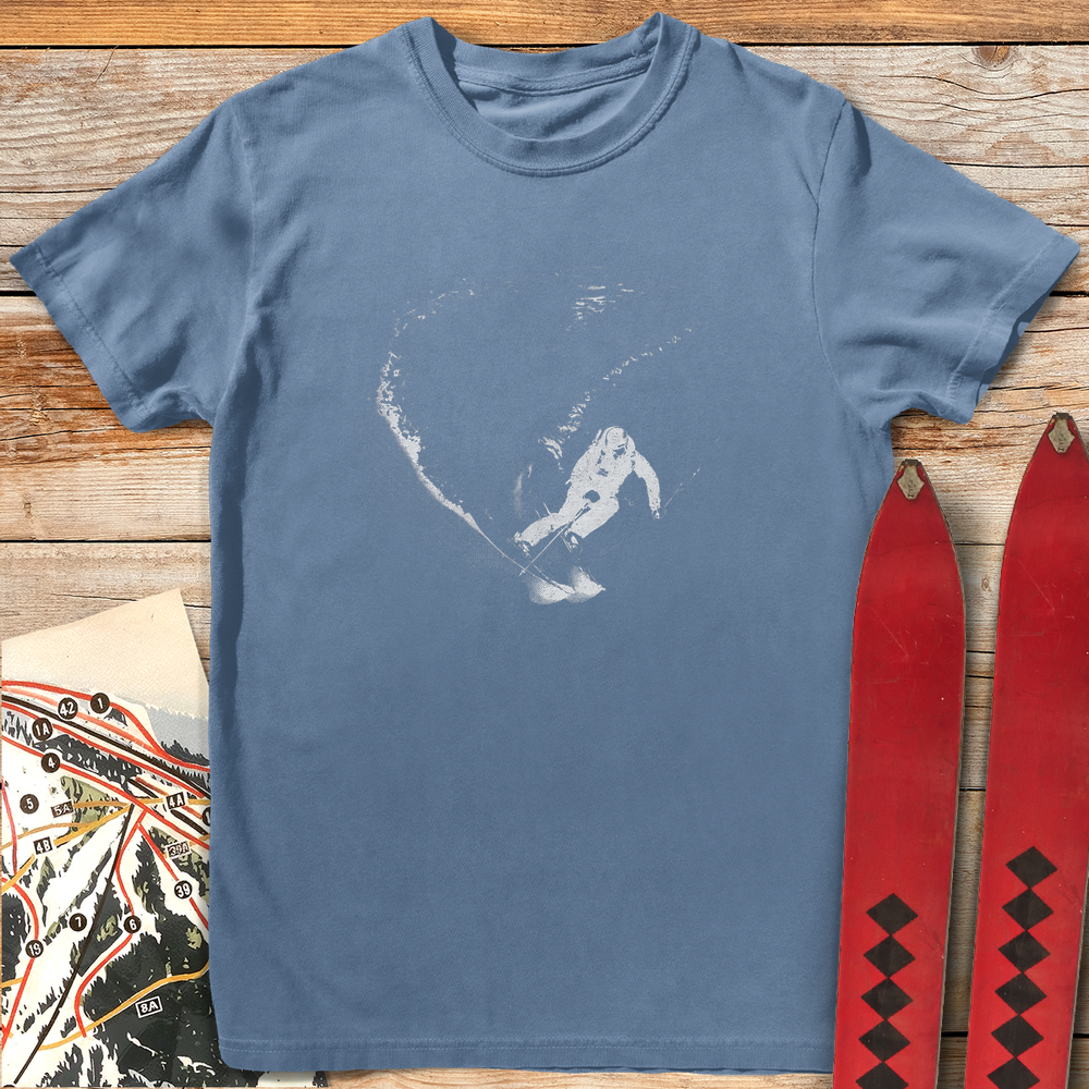 1246 Simple Turn White - Blue Jean