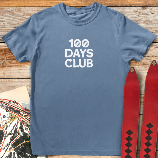 1245 100 Days Club White - Blue Jean