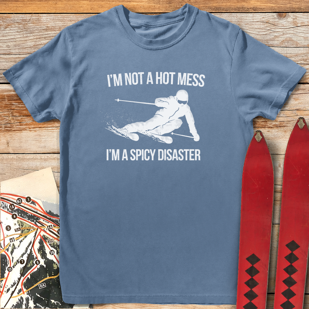 1276 Spicy Disaster Ski White - Blue Jean