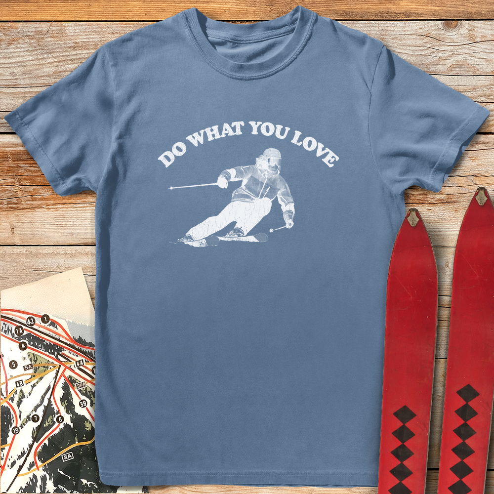 1284 Do What You Love Ski White - Blue Jean