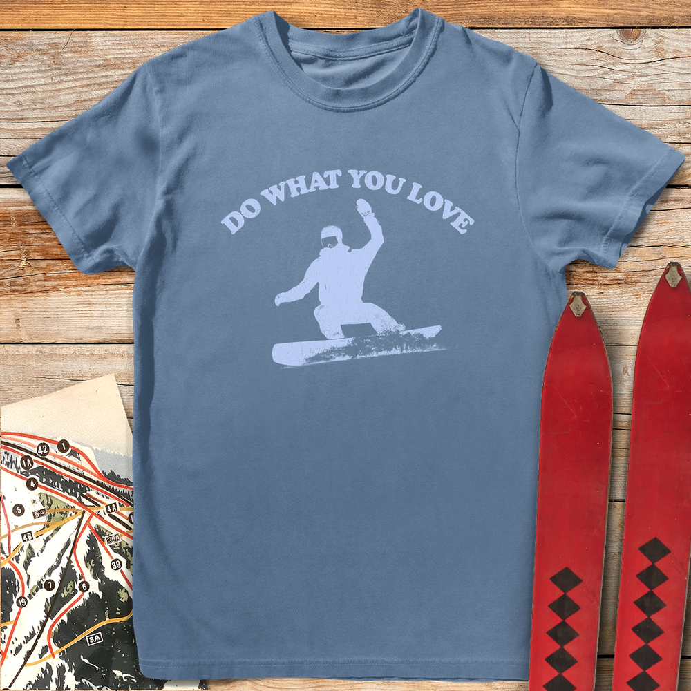 1285 Do What You Love White - Blue Jean