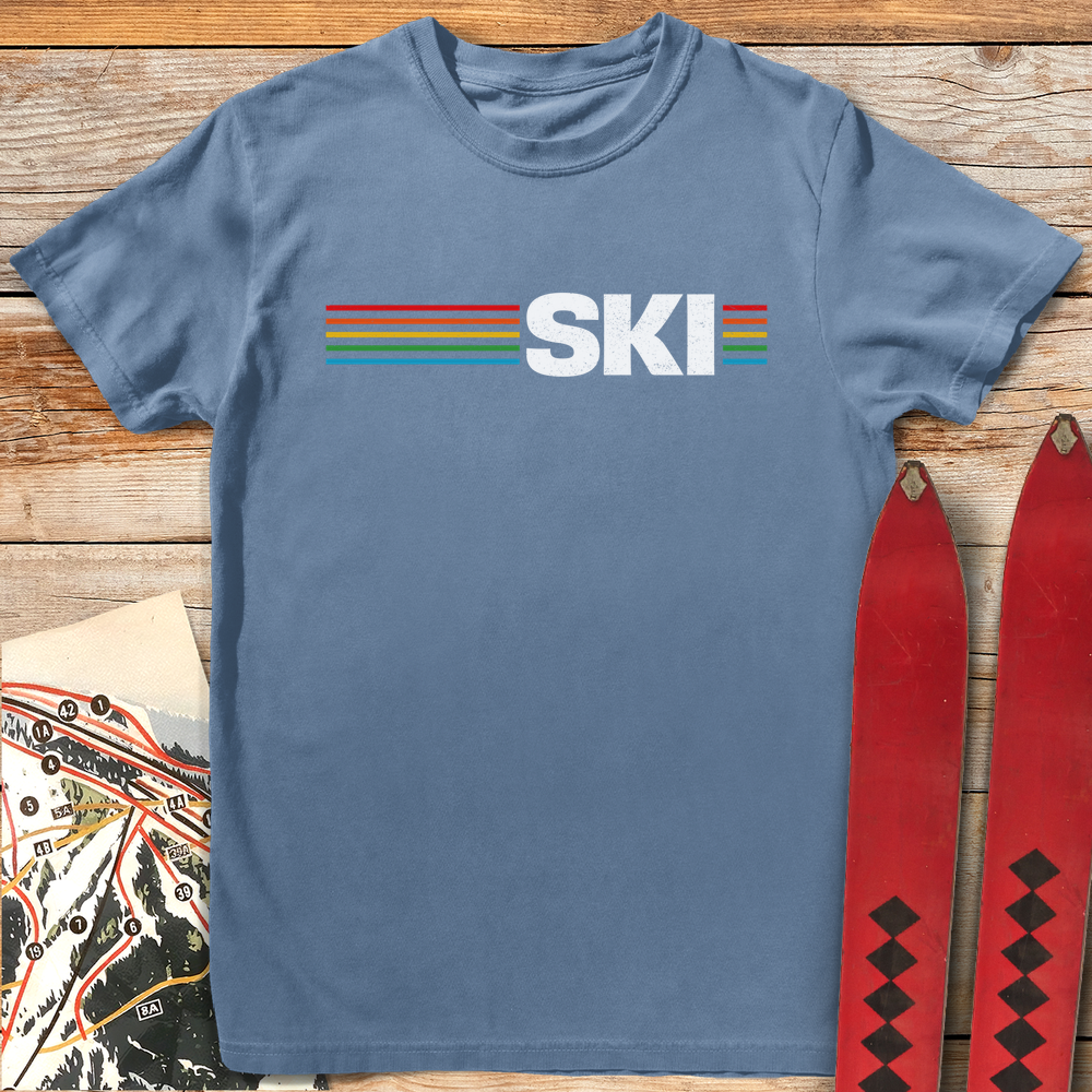 1298 Ski Machine White - Blue Jean