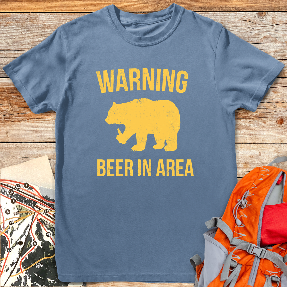 1313 Beer In Area White - Blue Jean
